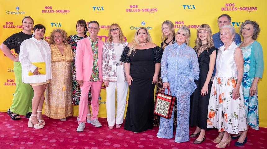 PHOTOS : Un tapis rouge très couru pour la grande première de Nos Belles-Soeurs