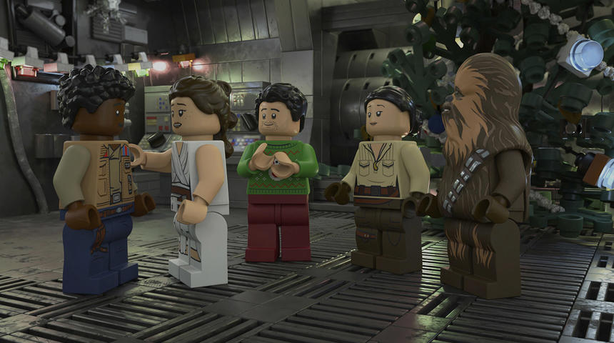 Découvrez la bande-annonce du spécial de Noël LEGO Star Wars